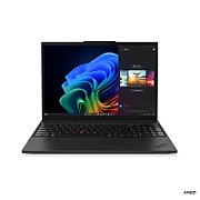 Laptop Lenovo ThinkPad T16 G4 21QN0018BM, 16 inch 1920 x 1200 pixeli, AMD 340 (8 C / 16 T, 2.0 GHz - 5.0 GHz, 16 MB cache, 28 W), 32 GB LPDDR5x, 512 GB SSD, AMD AMD Radeon Graphics, Windows 11 Pro, Tastatura English US, Negru