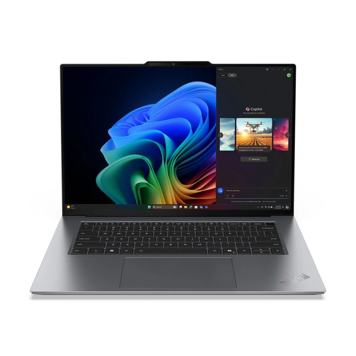 Lenovo ThinkPad X9-15 Gen 1 Copilot+ PC Intel Core Ultra 7 258V Laptop 38,9 cm (15.3 ) Ecran tactil 2.8K 32 Giga Bites LPDDR5x-SDRAM 1 TB SSD Wi-Fi 7 (802.11be)