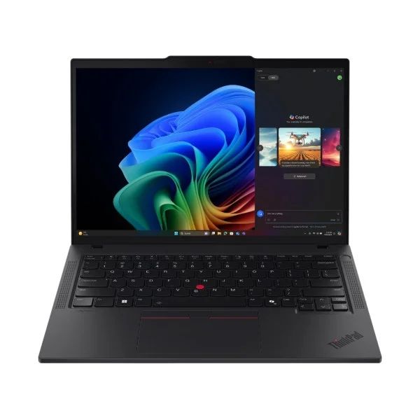 Laptop Lenovo ThinkPad T14 Gen 6 21QJ00DRGE, 14 inch 1920 x 1200, AMD AI 7 350 (8 C / 16 T, 2 GHz - 5 GHz, 8 MB + 16 MB cache), 64 GB DDR5, 1 TB SSD, AMD Radeon Graphics, Windows 11 Pro, Tastatura Germana