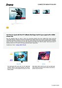 iiyama GB2471HSU-W1 Monitor de gaming G-Master 23,8  IPS FHD 240Hz 2xHDMI DP USB-C Adaptive G-SYNC alb
