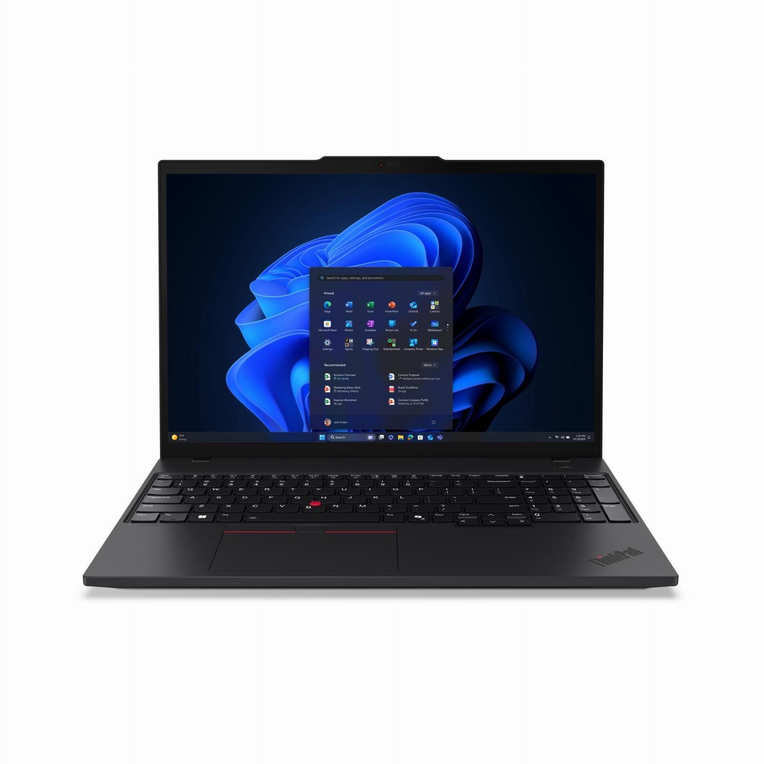 Lenovo ThinkPad T16 Gen 4 (Intel) Intel Core Ultra 5 225U Laptop 40,6 cm (16 ) WUXGA 16 Giga Bites DDR5-SDRAM 512 Giga Bites SSD Wi-Fi 6E (802.11ax) Windows 11