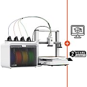 CREALITY SPARKX I7 COMBO FDM 3D PRINTER, Imprimanta 3D, Tehnologie FDM, Volum printare: 260 × 260 × 255 mm, Dimensiuni imprimanta: 470 × 423 × 456 mm, Viteza printare: ≤ 500 mm/s, Acuratete: 100±0.1 mm, Inaltime strat: 0.05-0.3 mm, Direct drive extrusion, Diametru filament compatibil: 1.75mm