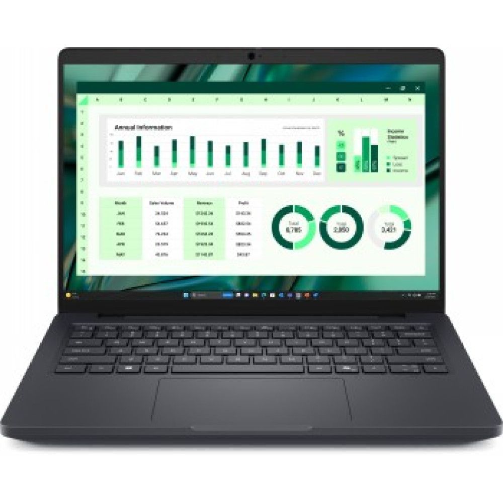 Laptop Dell Pro Max 14 MC14250 MC14250, 14 inch 1920 x 1200, Intel 265H (16 C / 16 T, 2.3 GHz - 5.3 GHz, 24 MB cache, 45 W), 16 GB LPDDR5X, 512 GB SSD, Intel Graphics, Windows 11 Pro, Tastatura English UK, Black