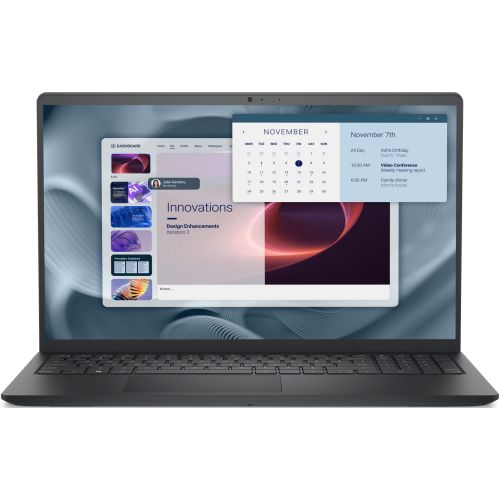Laptop Dell Pro 15 Essential 15 Essential, 15.6 inch 1920 x 1080, Intel 1355U (10 C / 12 T, 3.7 GHz - 5.0 GHz, 12 MB cache, 28 W), 16 GB DDR5, 512 GB SSD, Intel UHD Graphics, Windows 11 Pro, Tastatura US, Carbon Black