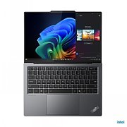 Laptop Lenovo ThinkPad X9-14 Gen 1 Aura Edition 21QA002KMH, 14 inch 1920 x 1200 pixeli, Intel 258V (8 C / 8 T, 2.2 GHz - 4.8 GHz, 12 MB cache, 17 W), 32 GB LPDDR5x, 1 TB SSD, Intel Arc Graphics 140V, Windows 11 Pro, Tastatura US, Gri