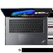 Laptop Lenovo ThinkPad X9-15p Gen 1 Aura Edition 21VV003WRI, 15.3 inch 2880 x 1800 pixeli, Intel 358H (16 C / 16 T, 3.3 GHz - 4.8 GHz, 18 MB cache, 45 W), 64 GB LPDDR5X, 1 TB SSD, Intel Arc B390, Windows 11 Pro, Tastatura Romanian / English, Grey