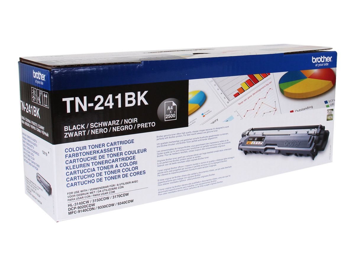 Brother  TN241BK Toner negru ptr HL-3140CW/3170CDW, DCP-9020CN/MFC-9140CDN - 2.5k_2