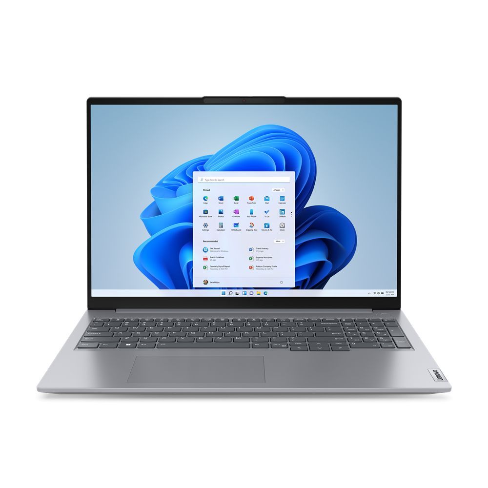 Laptop Lenovo ThinkBook 16 21MW007NHV, 16 inch 1920 x 1200, AMD Ryzen 7 7735HS (8 C / 16 T, 3.2 GHz - 4.75 GHz, 20 MB cache, 35 W), 16 GB DDR5, 512 GB SSD, AMD AMD Radeon 680M, Windows 11, Tastatura US, Arctic Grey