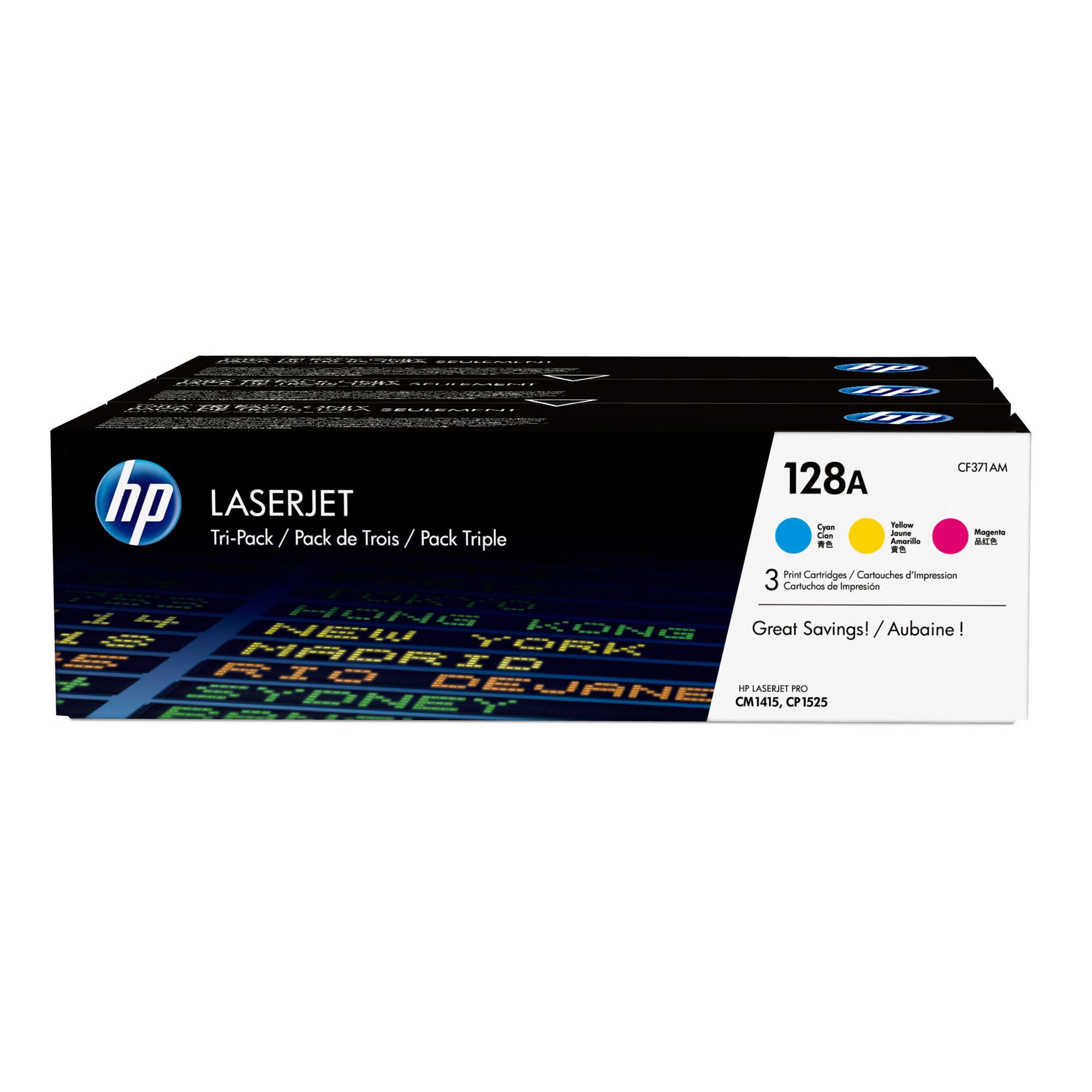 HP CF371AM Toner HP 128A x3 TGP_2