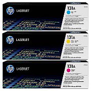 Toner HP LaserJet 131A U0SL1AM Color-Pack Tri-Pack Cyan/ Yellow/ Magenta_3