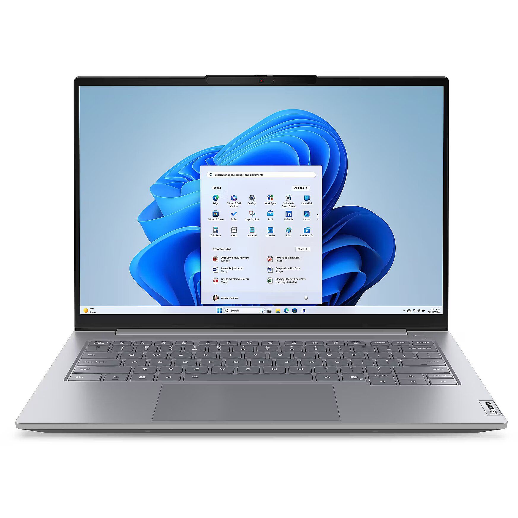 Laptop Lenovo ThinkBook 14 G8 IAL 21SJ008APB, 14 inch 1920 x 1200, Intel Core ultra 5 225U (12 C / 14 T, 1.3 GHz - 4.7 GHz, 18 MB Intel Smart Cache cache, 15 W), 16 GB DDR5, 512 GB SSD, Intel Intel Arc Graphics, Windows 11 Pro, Tastatura English, Grey