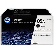 HP 05A 2-pack Black Original LaserJet Toner Cartridges_1