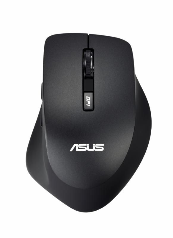 ASUS Optical Mouse WT425 Wireless, 1600dpi, 6 butons, 65g, 104x68x40mm, Silent mouse click design, for right hand, Black_3