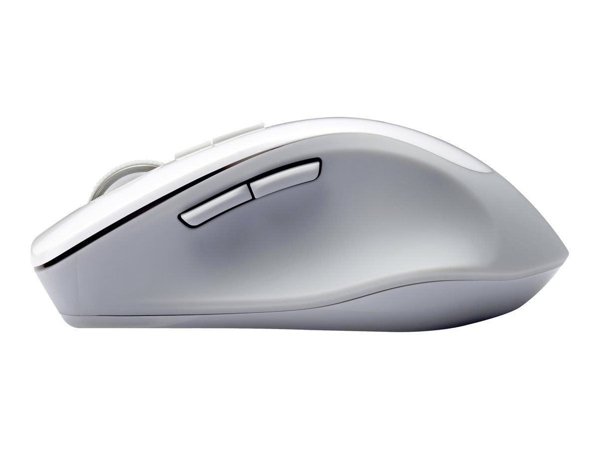 ASUS Optical Mouse WT425 Wireless, 1600dpi, 6 butons, 65g, 104x68x40mm, Silent mouse click design, for right hand, White_2