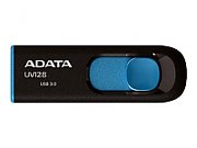 ADATA AUV128-32G-RBE Unitate flash Adata UV128 32GB USB3, fara capac, retractabil, negru si albastru_1