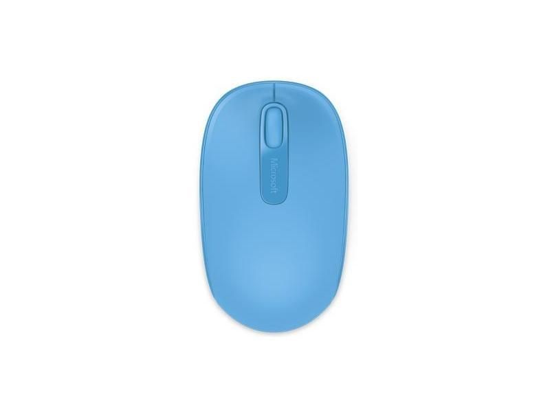 Mouse Microsoft Mobile 1850, Wireless Optic, Cyan Blue_4