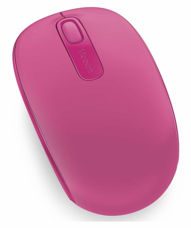 MICROSOFT Wireless Mobile Mouse 1850 Magenta Pink_3
