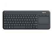 TASTATURA LOGITECH wireless, cu touchpad, black, 