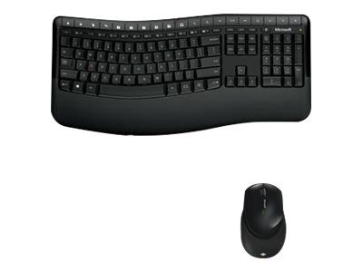 Microsoft Comfort Desktop 5050 keyboard RF Wireless QWERTY International EER Black_1