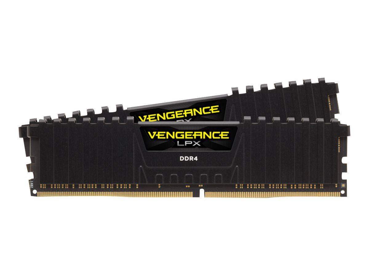 Memorii CORSAIR DDR4 16 GB, frecventa 2400 MHz, 8 GB x 2 module,  radiator, 