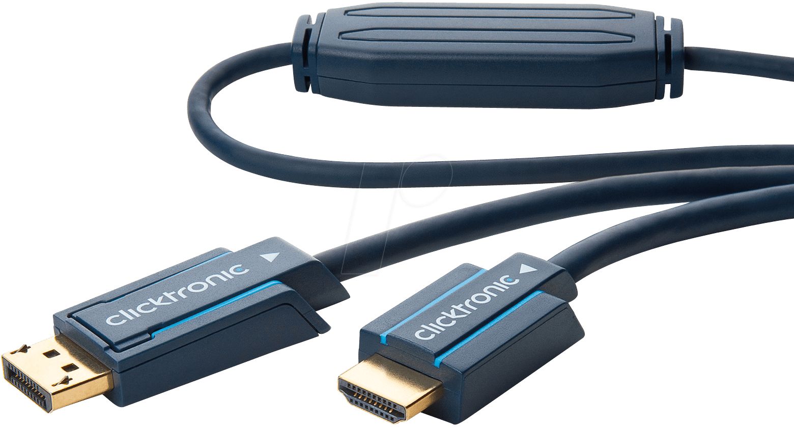 Cablu profesional DisplayPort la HDMI, 10m, Clicktronic, 70724_1