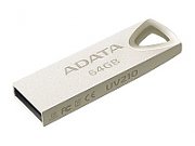 MEMORIE USB 2.0 ADATA 64 GB, clasica, carcasa aliaj zinc, argintiu, 